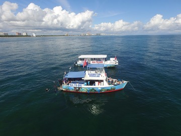 Palvelu: Glassbottom Boat / Snorkeling Coral Reef Excursion