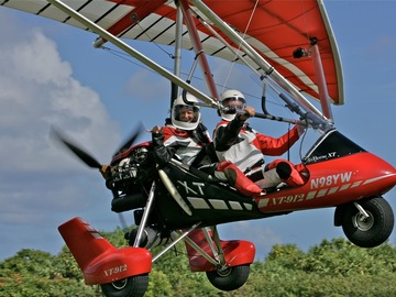 Powered Hang gliding on Maui