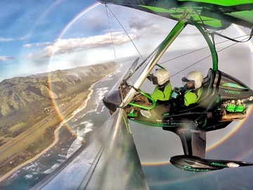 POWERED Hang Gliding Hawaii 